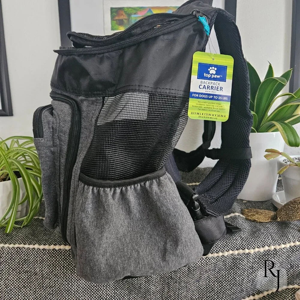 Top Paw Backpack Pet Carrier – Small Pets (NWT)